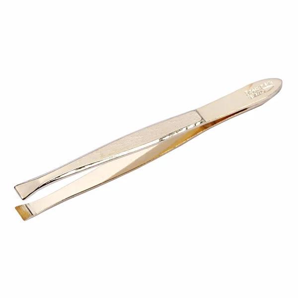 Solingen Precision Tweezers: Effortlessly Remove Short Hairs - Professional Straight Tip Tweezers for Eyebrow Shaping and Splinter Removal