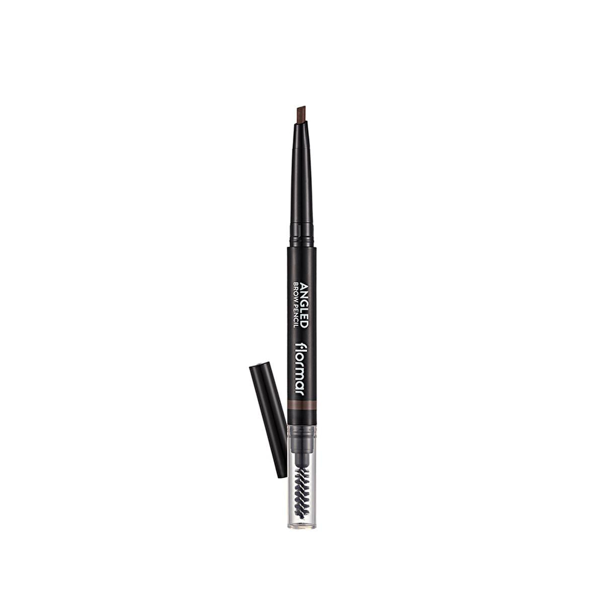Flormar Light Brown Angled Eyebrow Pencil: Define & Shape Brows for a Natural, Smudge-Proof Look All Day