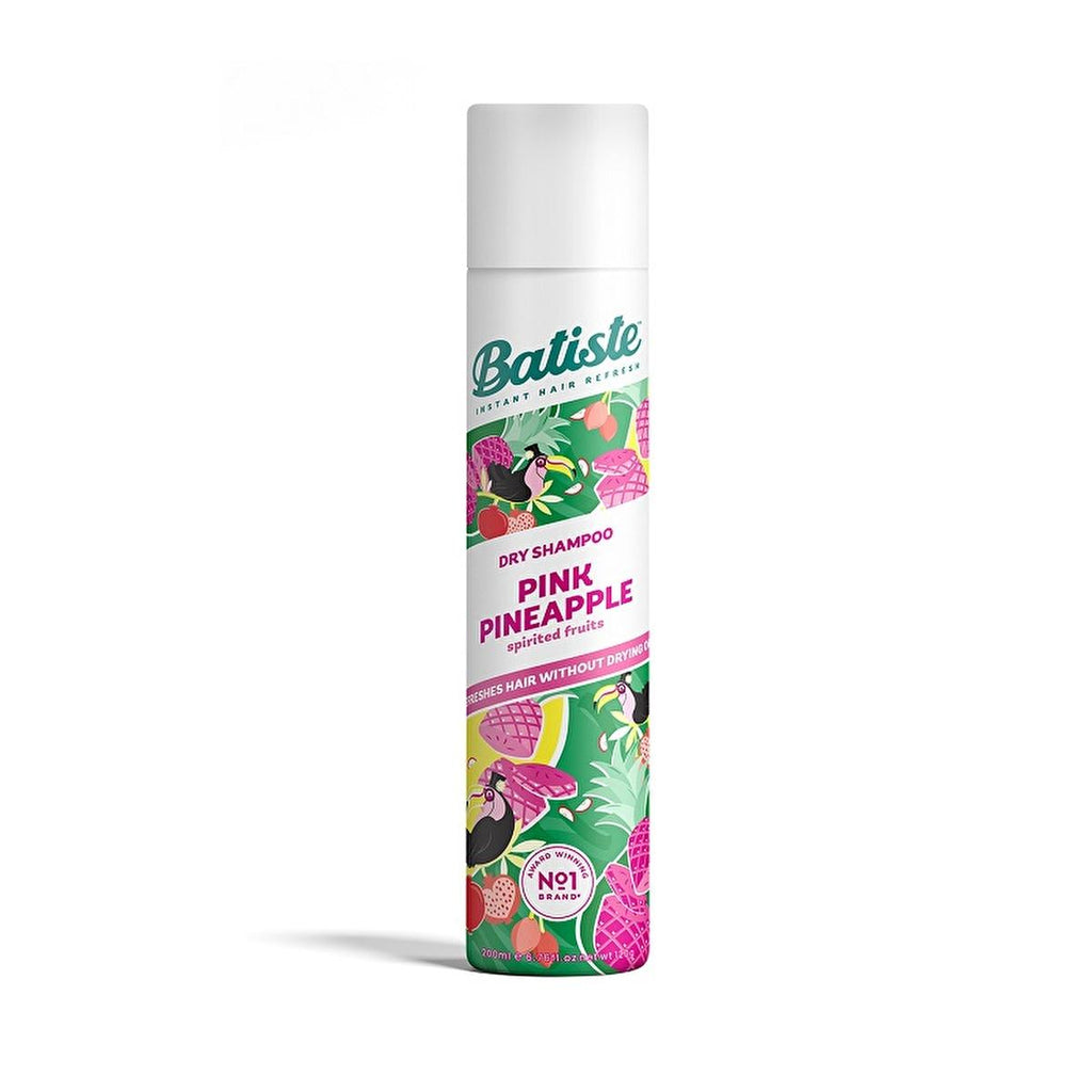 Batiste Pink Pineapple Dry Shampoo 200ml - Convenient Waterless Hair Care