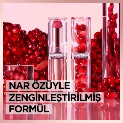 Loreal Paris Glow Paradise Balm-in-Lipstick - 353 Mulberry Ecstatic, Moisturizing Lipstick with Pomegranate Extract
