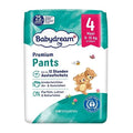 Babydream Soft and Breathable Diaper Pants for Babies - Comfortable, Absorbent, and Dermatologically Tested - Size 4, 22 Count