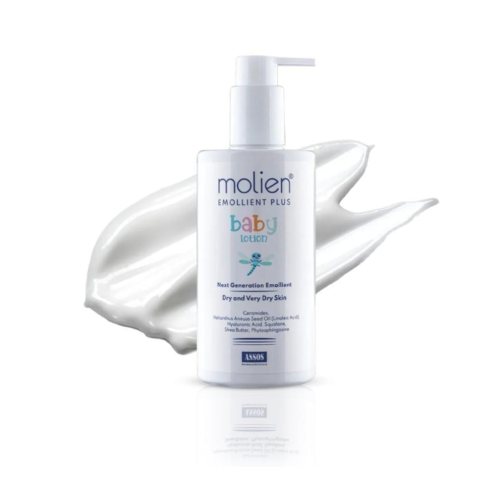 Molien Baby Lotion 300ml - Natural Moisturizing for Sensitive Skin