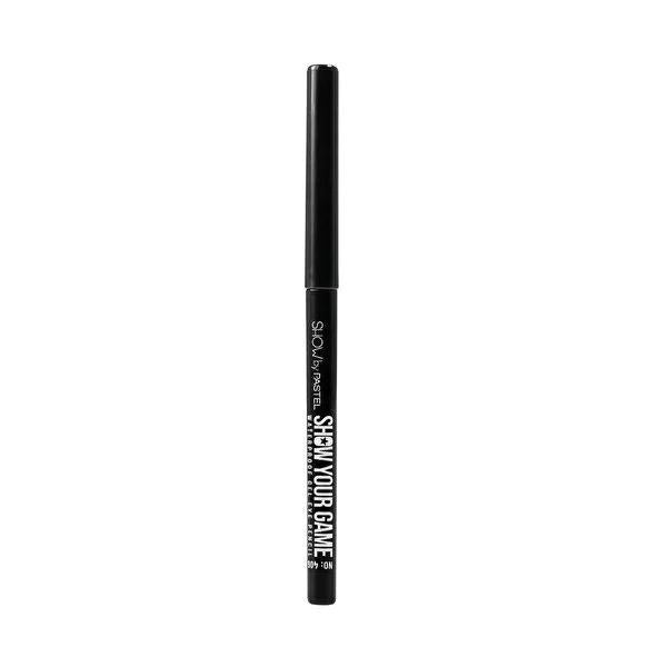 Show By Pastel Waterproof Gel Eyeliner 406: Long-Lasting, Smudge-Proof Definition for Sensitive Eyes - Automatic Kajal Pencil