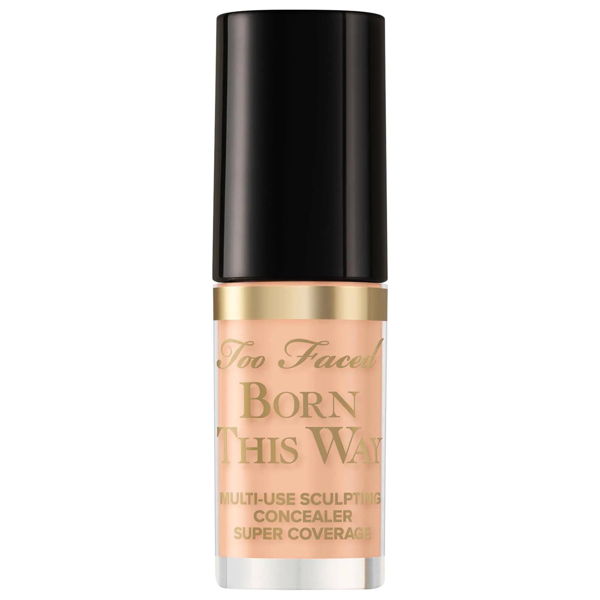 Too Faced Born This Way Super Coverage Multi-Use Concealer - Full Coverage, Hydrating, Vegan & Cruelty-Free