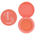 Beaulis Cream Blush 238 Autumn Sunset - Natural Makeup, Long Lasting, Easy Application