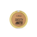Callista Matte Compact Powder - Smooth Finish for Oily Skin, 30 Dark Honey