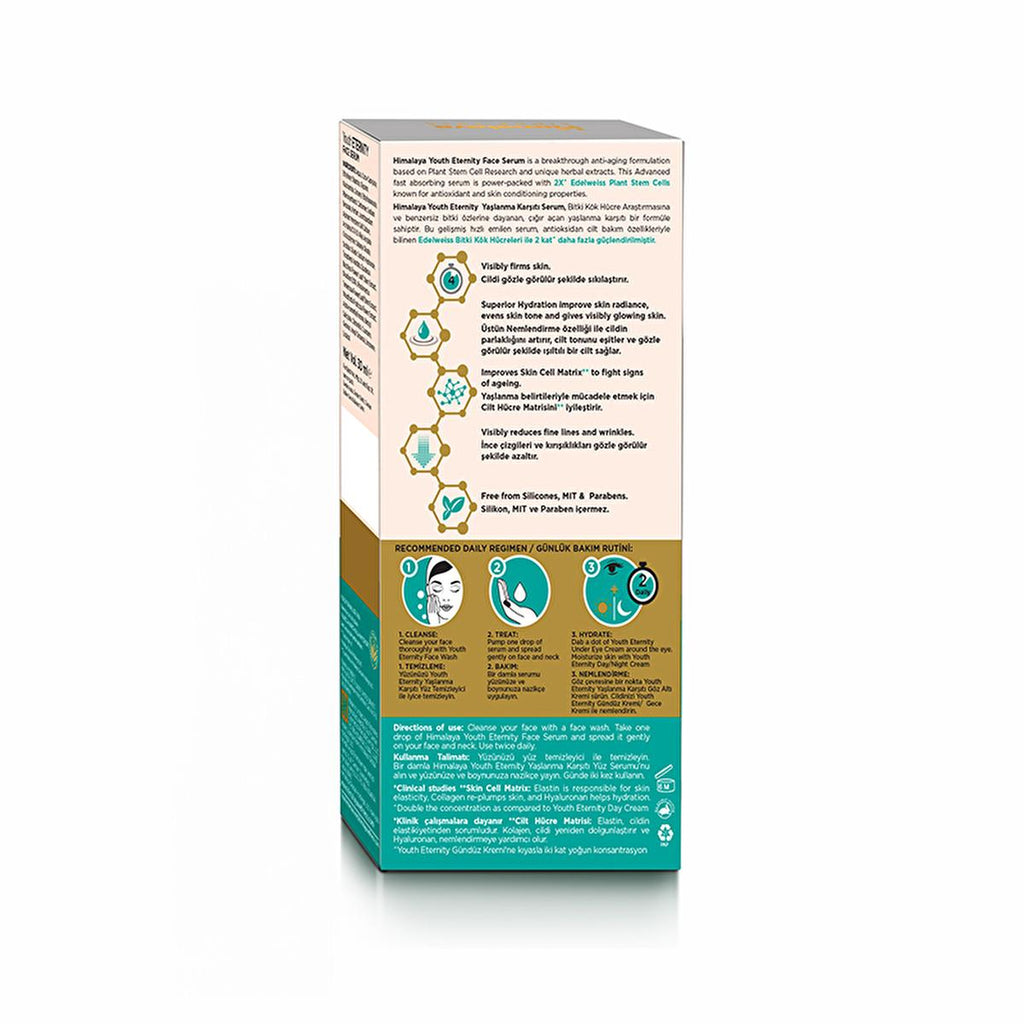 Himalaya Youth Eternity Anti-Aging Serum - Anti-Aging Benefits, Hydrating, Skin Firming Serum for Aging Skin