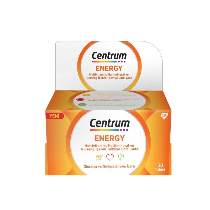 Centrum Energy Tablets - Boost Your Daily Vitality | 30 Count