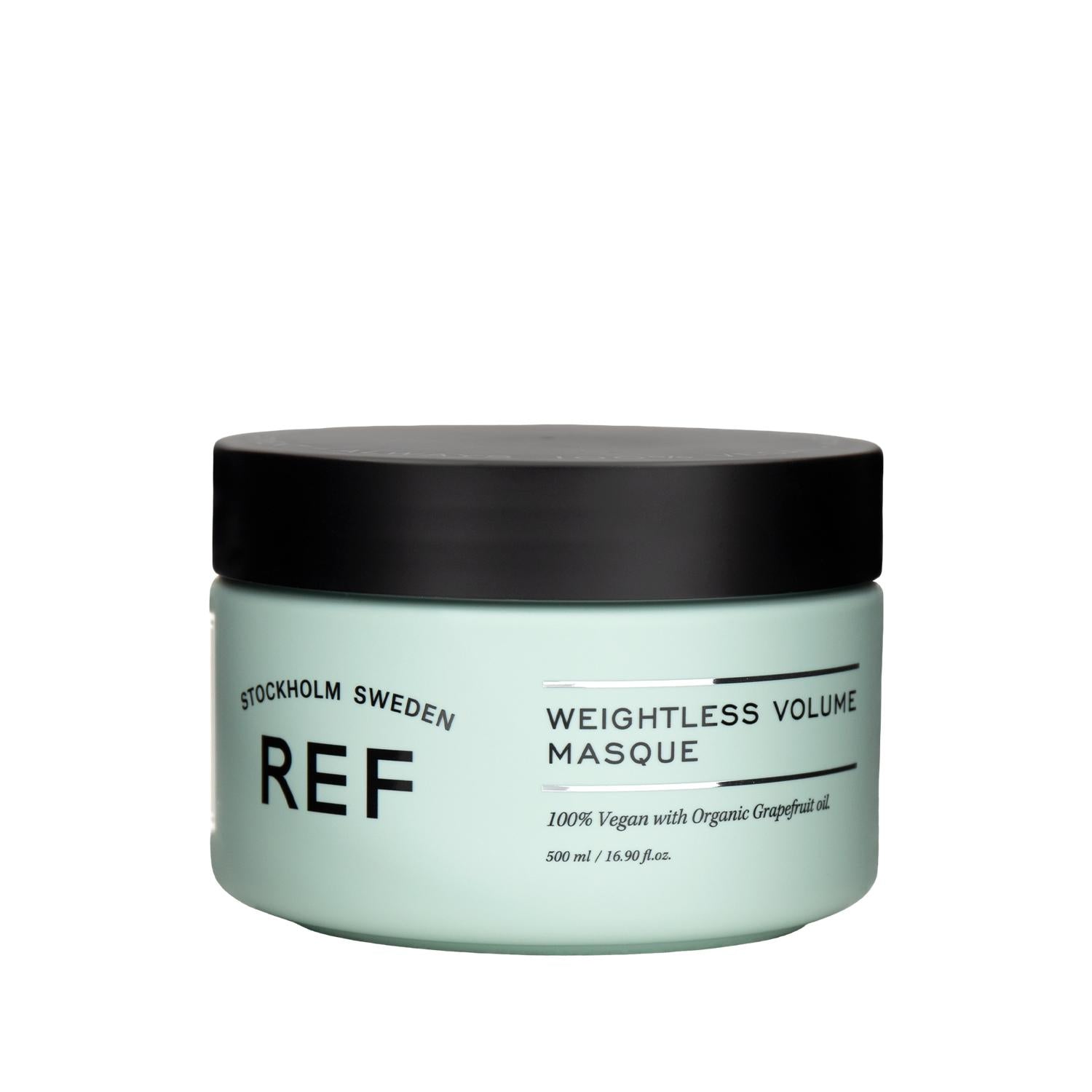 REF Weightless Volume Hair Mask 500ml - Nourishing & Volumizing Hair Care for Fine or Limp Hair