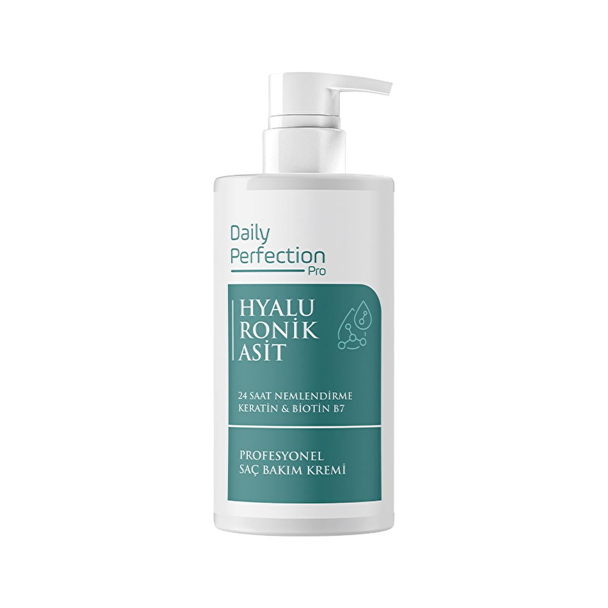 Daily Perfection Pro Hyaluronic Acid Hair Care Cream - Moisturizing, Nourishing, 11.83 fl oz