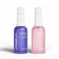 Cream Co. Skincare Serum Set - Nourishing AHA Complex & Hyaluronic Acid Serum for Acne-Prone Skin, Vegan Skincare