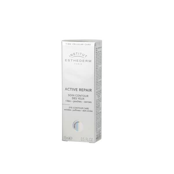 Institut Esthederm Eye Contour Cream - Reduces Dark Circles & Puffiness, Firms & Illuminates Under-Eye Area, Suitable for All Skin Types