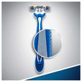 Gillette Blue3 Disposable Razor for Men - Smooth Shave, Comfortgel Technology, 3 Chrome-Coated Blades