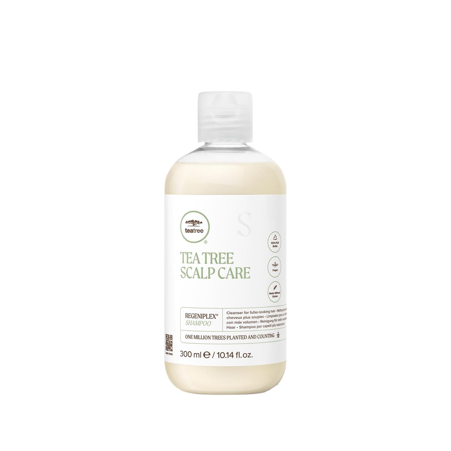Paul Mitchell Tea Tree Scalp Care Regeniplex Shampoo - Soothe & Calm Scalp Irritations, 300ml