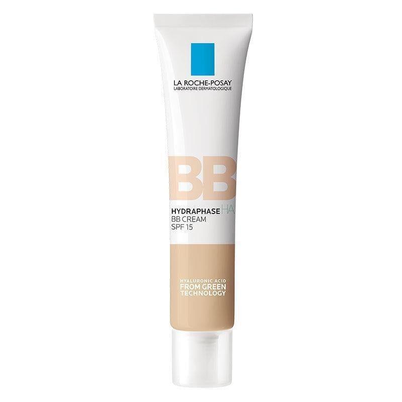 La Roche-Posay Hydraphase BB Cream Light: Hydrating Tinted Moisturizer for Sensitive Skin, Light Coverage, Natural Finish
