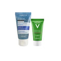 Vichy Dercos Skincare Set - Vichy Dercos Shampoo & Normaderm Cleansing Gel Bundle