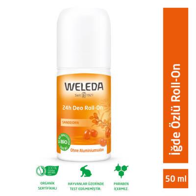 Weleda Natural Roll-on Deodorant with Wild Oleaster Oil - Aluminum-Free, Organic Personal Care for Sensitive Skin