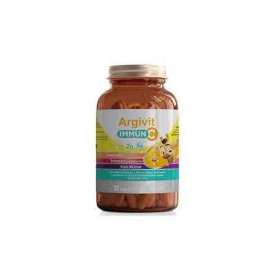 Argivit Immune System Support Dietary Supplement with Vitamin C - Boosts Immunity Naturally