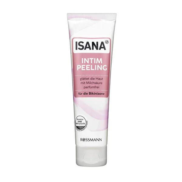 Isana Gentle Intimate Peeling: Exfoliate, Smooth & Renew Sensitive Skin - Dermatologically Tested Feminine Exfoliator