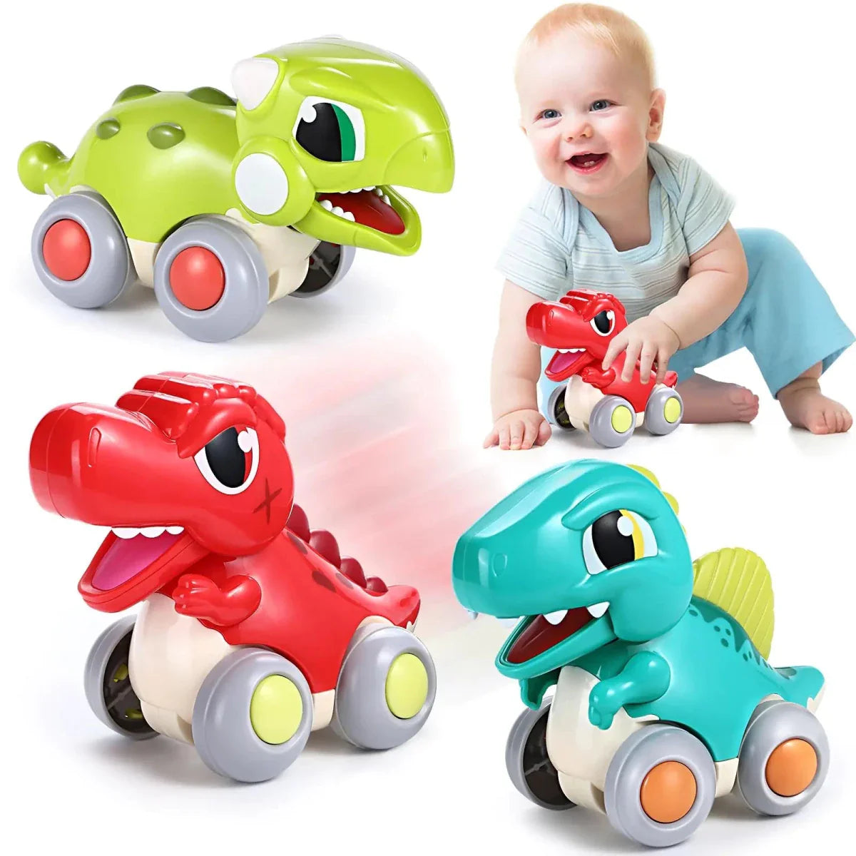 Dino Dash Toddler Car Toys
