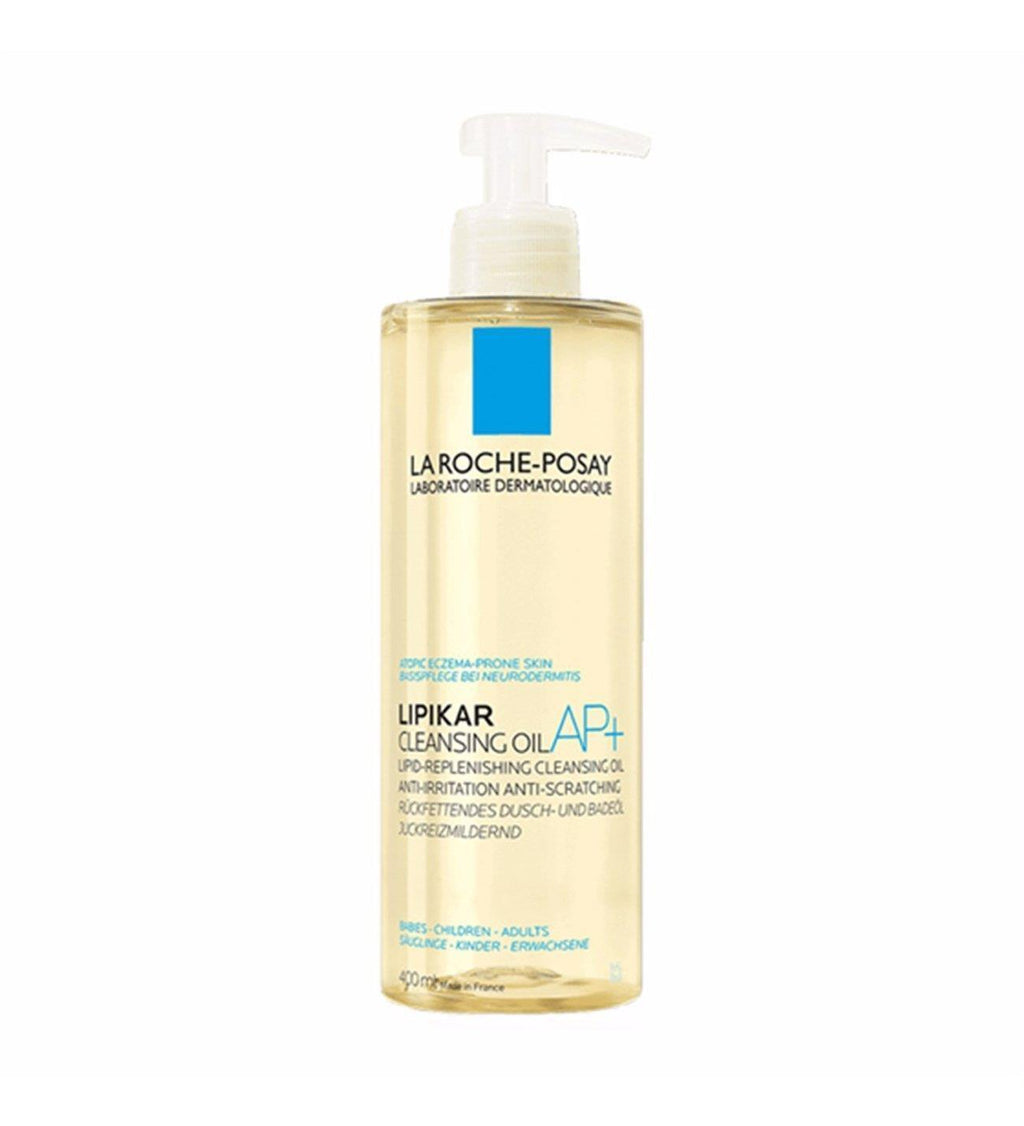 La Roche-Posay Lipikar AP+ Cleansing Oil for Sensitive Skin, Hypoallergenic & Moisturizing, 13.53 fl oz
