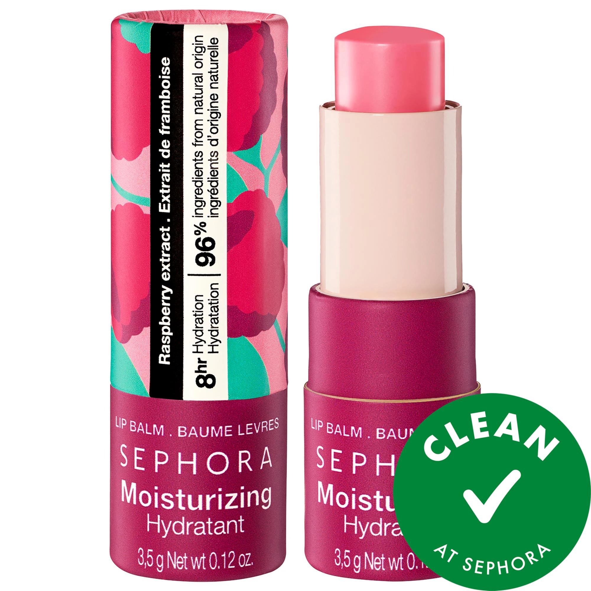 Sephora Collection Moisturizing Lip Balm - Vegan, Natural Ingredients, 8-Hour Hydration