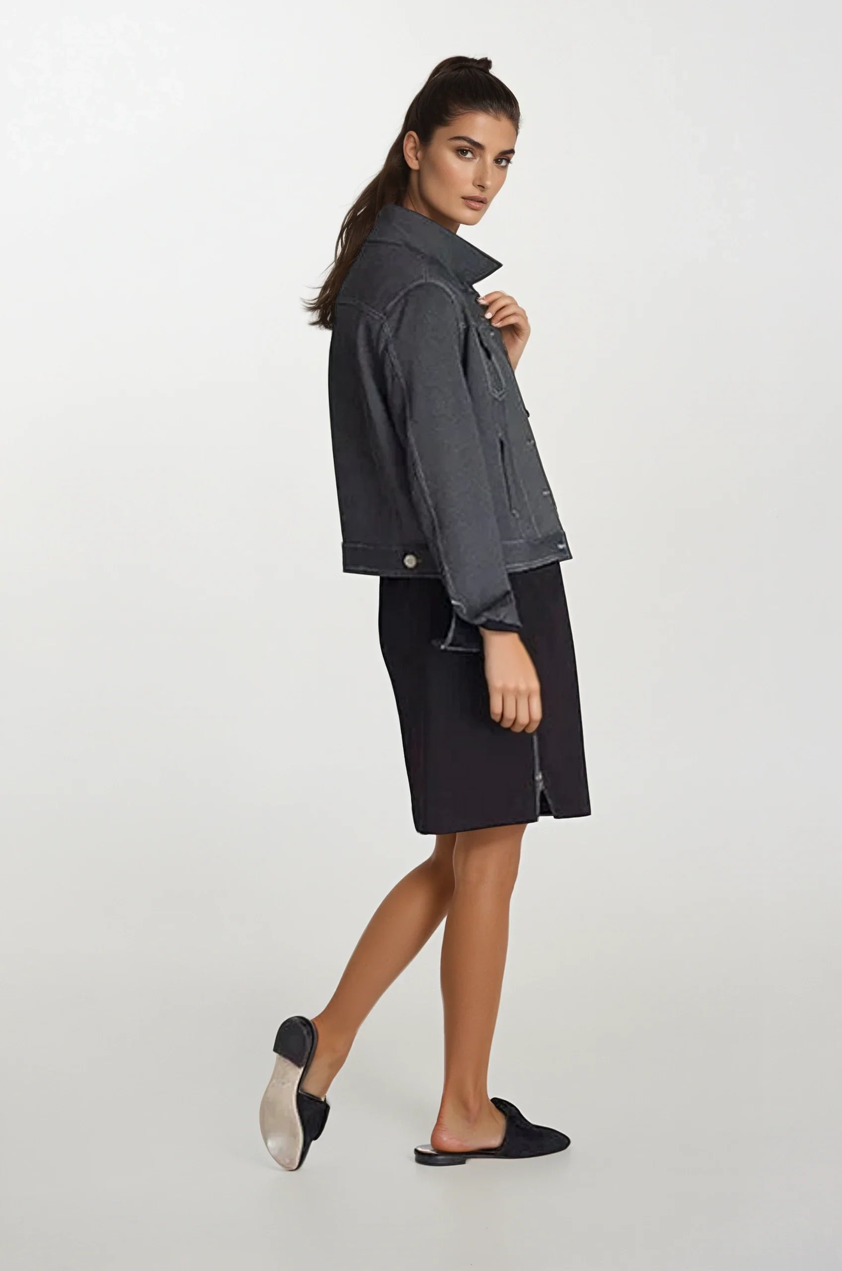 Buki Zip It Skirt — detail close-up