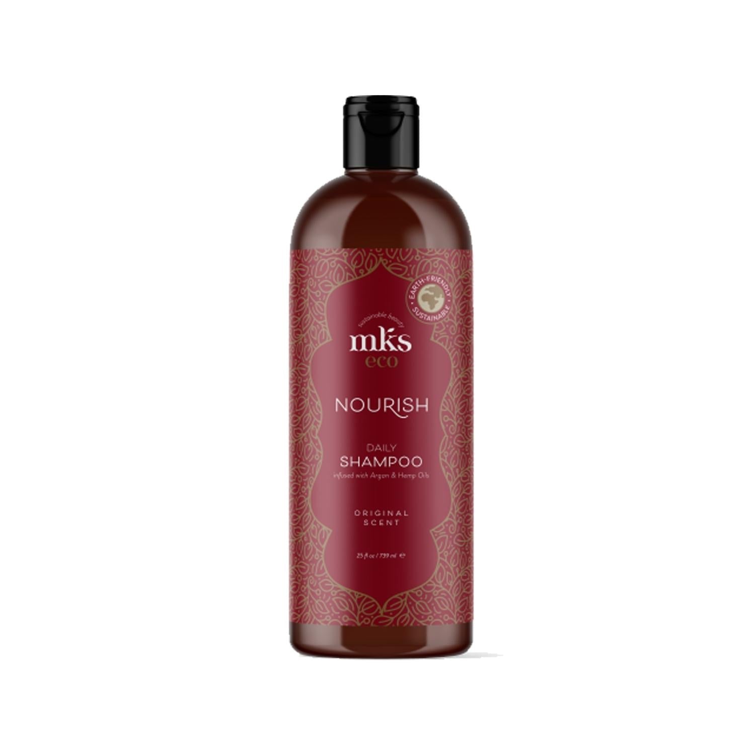 MKS Eco Nourish Daily Original Shampoo: 739ml for Healthy, Gentle Cleansing & Eco-Conscious Hair Care