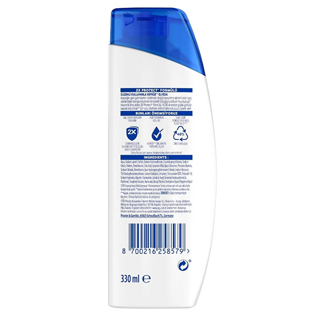 Head & Shoulders Anti-Dandruff Shampoo, Nourishing & Dermatologically Tested, 11.16 fl oz