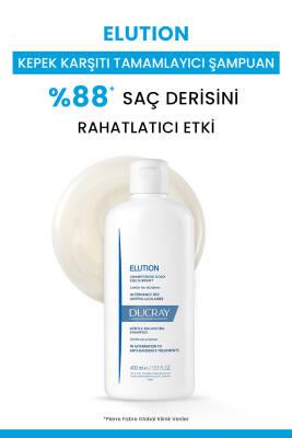 Ducray Elution Anti-Dandruff Shampoo - Soothes Scalp, Prevents Flaking - 13.53 fl oz