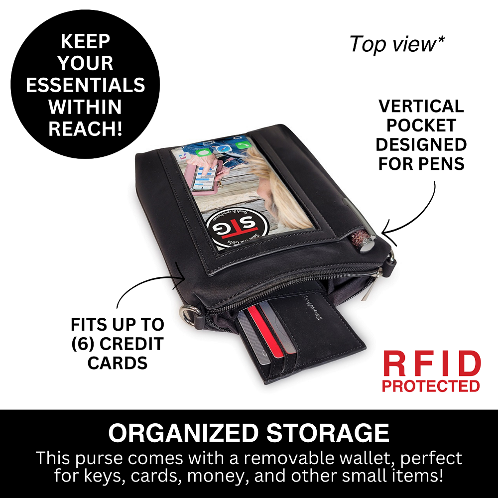SaveTheGirls Zoe RFID — in-use photo