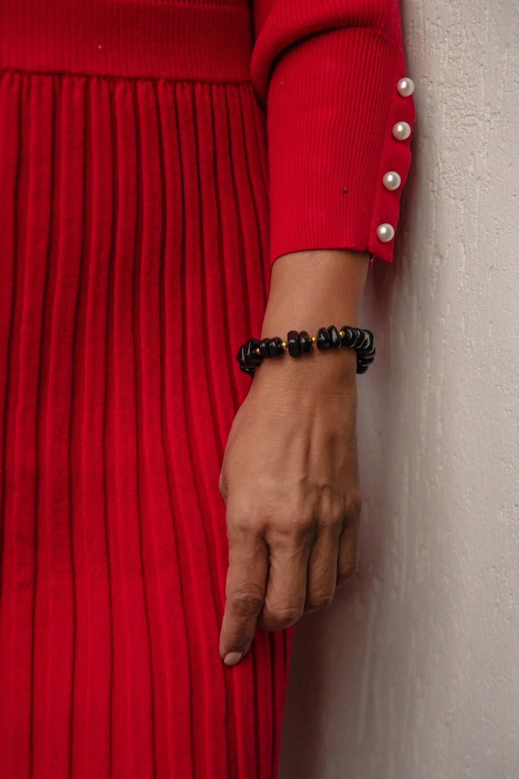 KADOU BOUTIQUE Tagua Zoraida Bracelet — detail close-up