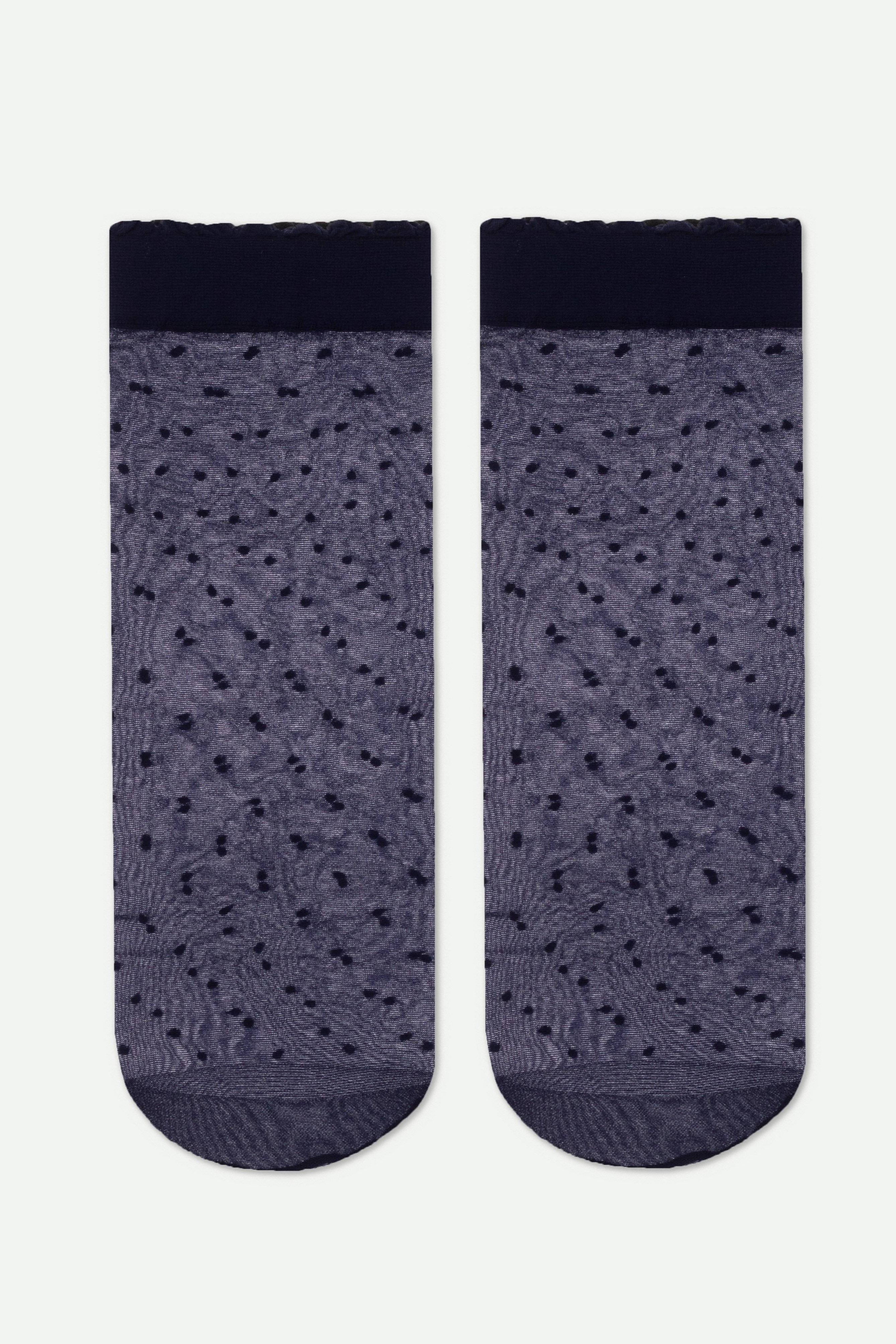TheRanok.com Socks Conte Fantasy - Polka Dot With a Cuff — packaging