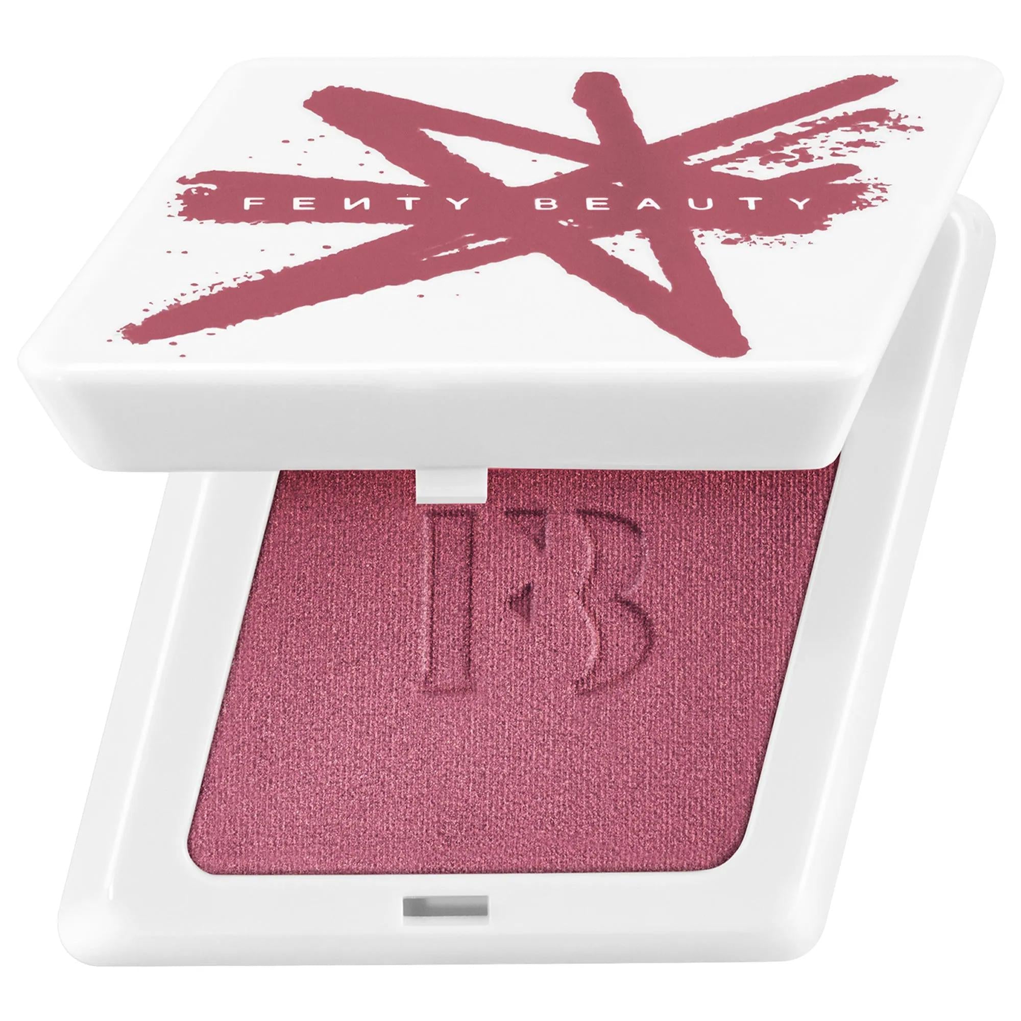 Fenty Cheeks Suede: Waterproof Powder Blush - Long-Lasting, High-Pigment, Sweat & Humidity Resistant - Matte & Shimmer Finishes