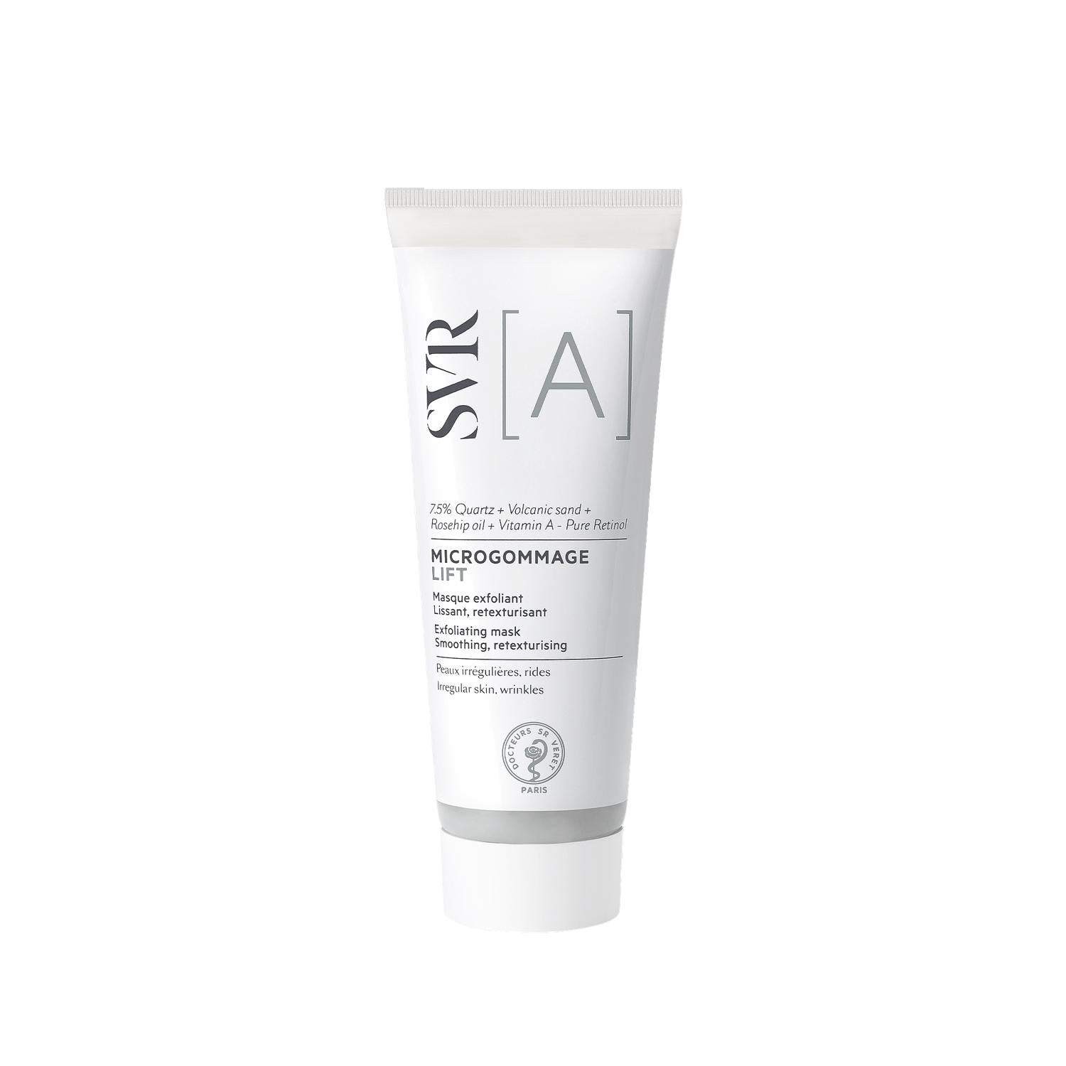SVR Exfoliating Mask with 2-in-1 Lifting & Peeling - Gentle Facial Skincare for Renewal & Youthful Skin