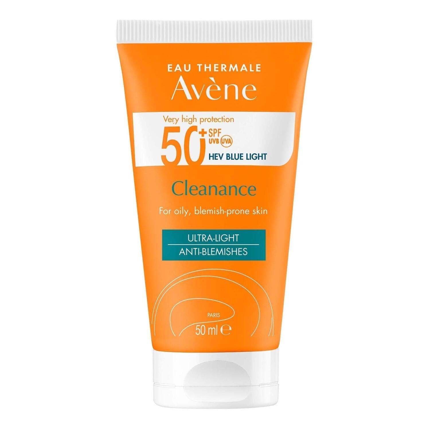Avene Solaire Cleanance SPF 50+ Sunscreen for Oily Skin - Lightweight, Water-Resistant Broad-Spectrum Protection