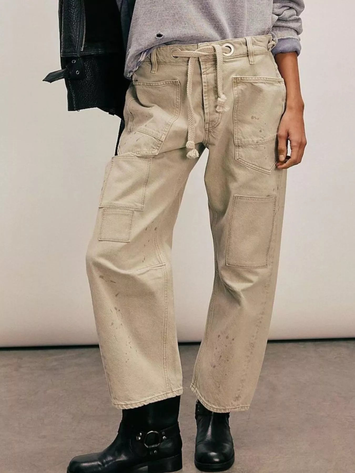 Washed Relaxed Fit Jeans