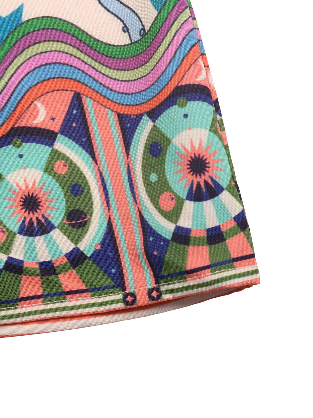 Butterfly Print Smocked Tube Romper