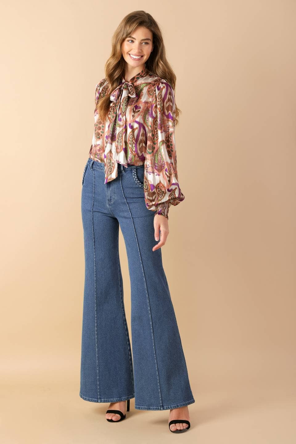 KADOU BOUTIQUE Contemporary Blouse — alternative angle