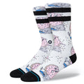 Stance Cruzin For a Bruzin Crew Socks - Off White by Skates USA