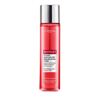 Loreal Paris Revitalift Glycolic Acid Toner - Anti-aging Exfoliating Facial Toner for Sensitive Skin - 6.09 fl oz