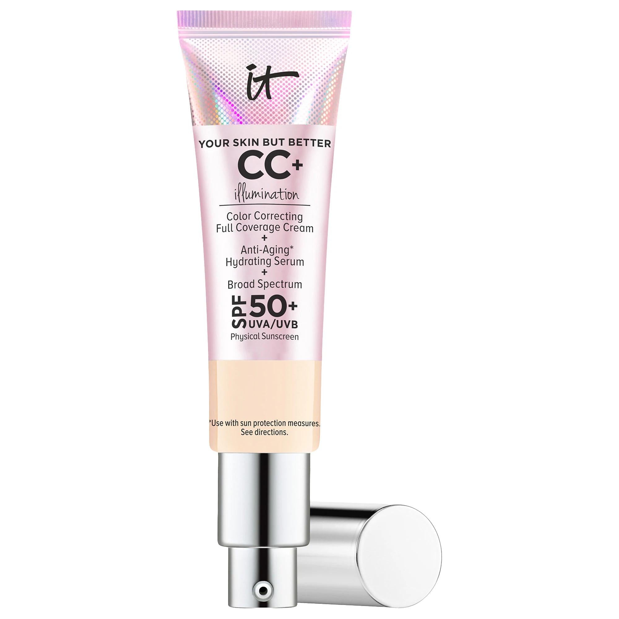 CC+ Cream Illumination with SPF 50+ - Full Coverage Anti-Aging Foundation