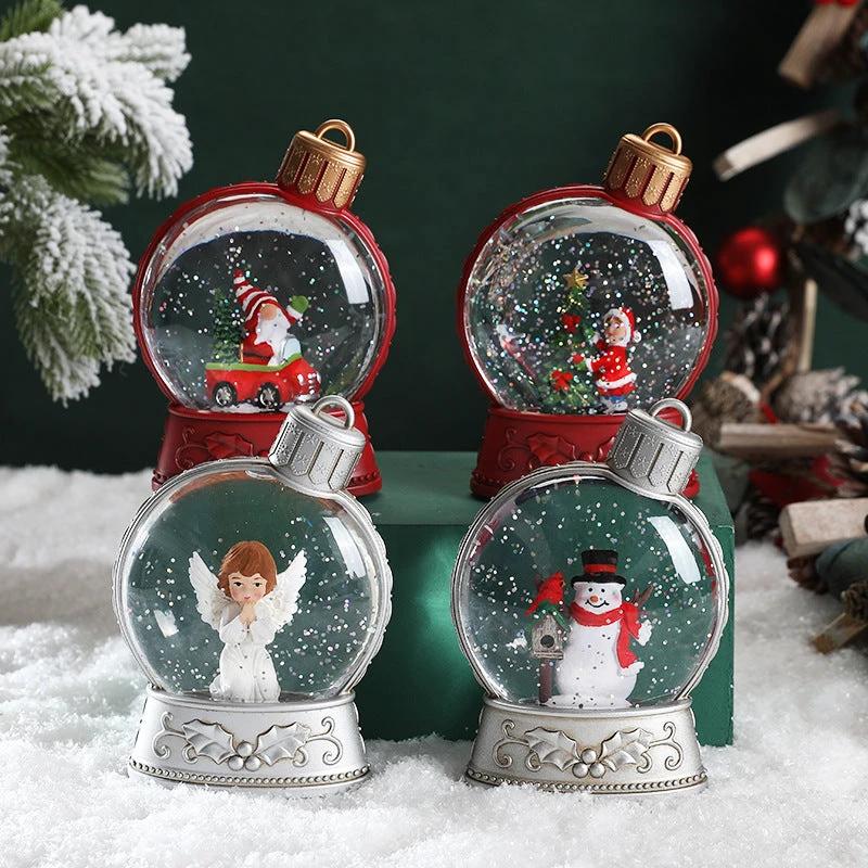 MANDOTOS Christmas Flame Light Luminous Simulation LED Decoration Flickering Glow for Holiday Decorations