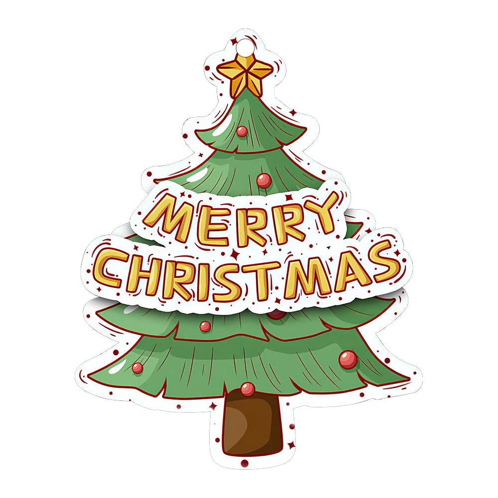 Mandotos Christmas Car Pendant Hanging Ornament for Car and Home Decoration Festive Holiday Decor