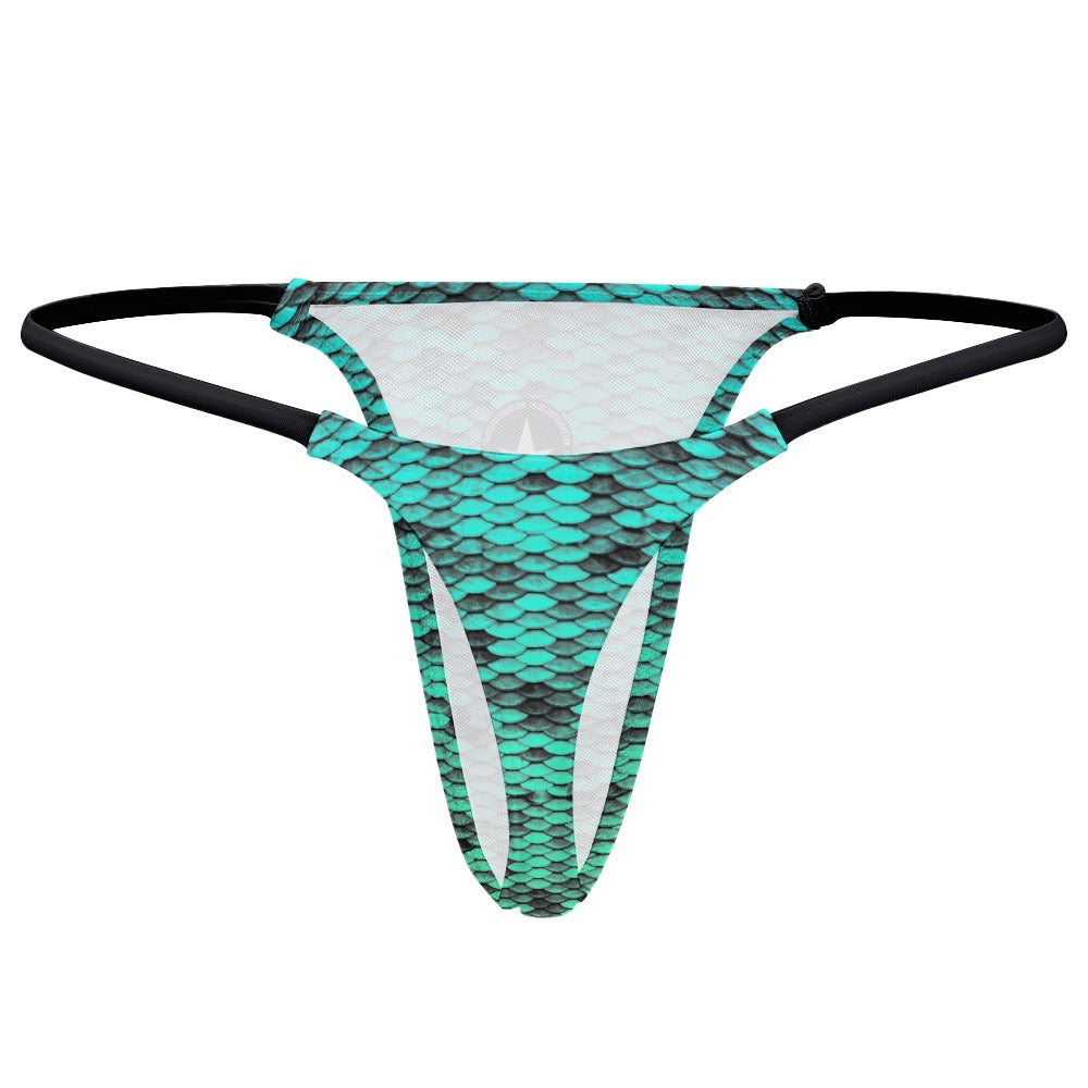 Luckless Outfitters Skalez Yoga Thong — detail close-up