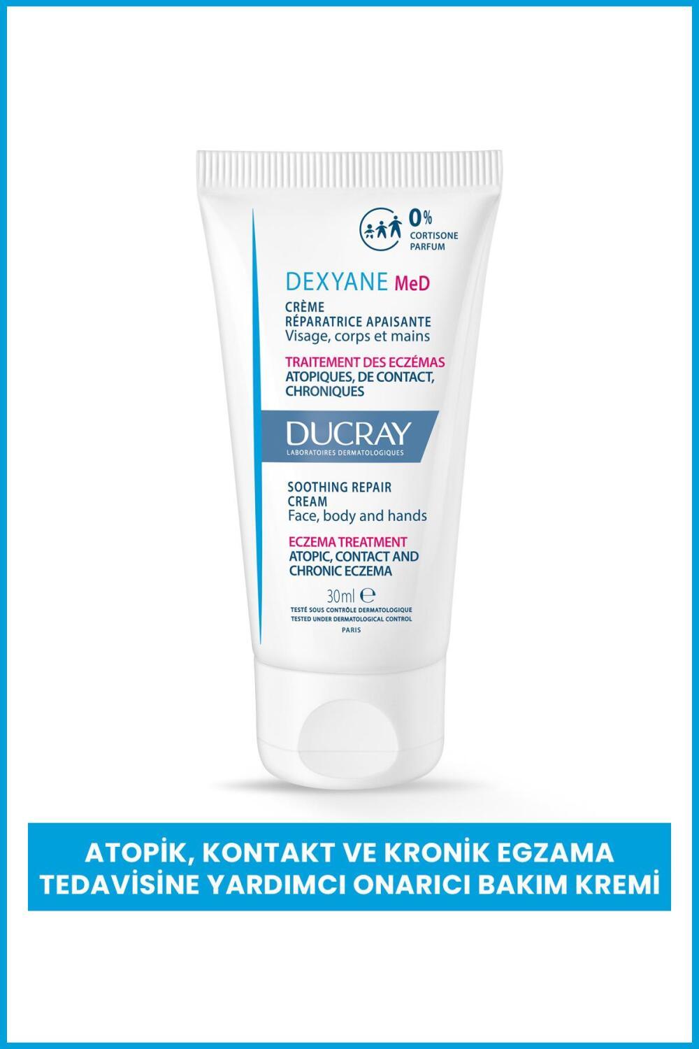 Ducray Dexyane MeD Cream - Eczema Cream for Atopic Dermatitis Relief & Moisturizing Sensitive Skin - 1.01 fl oz