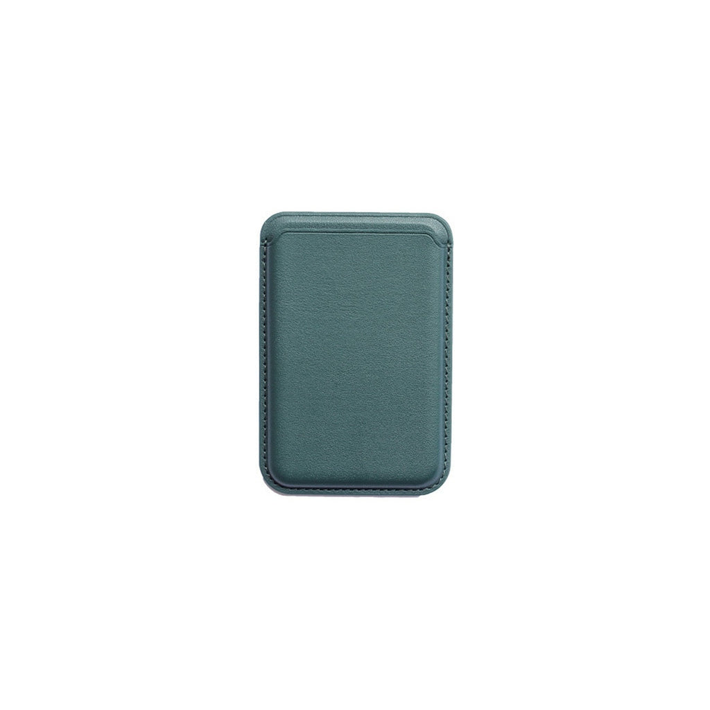 For Magsafe Magnetic Luxury Leather Card Holder Wallet Case For 14 Pro Max 13 12 Phone Bag Adsorption Accessories Cover