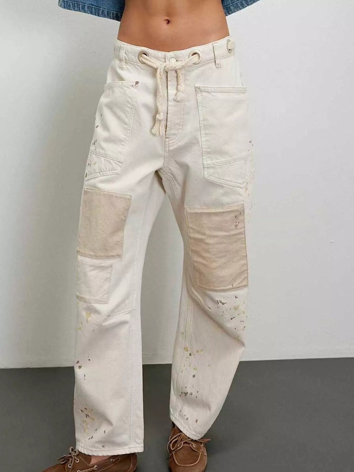 Washed Relaxed Fit Jeans