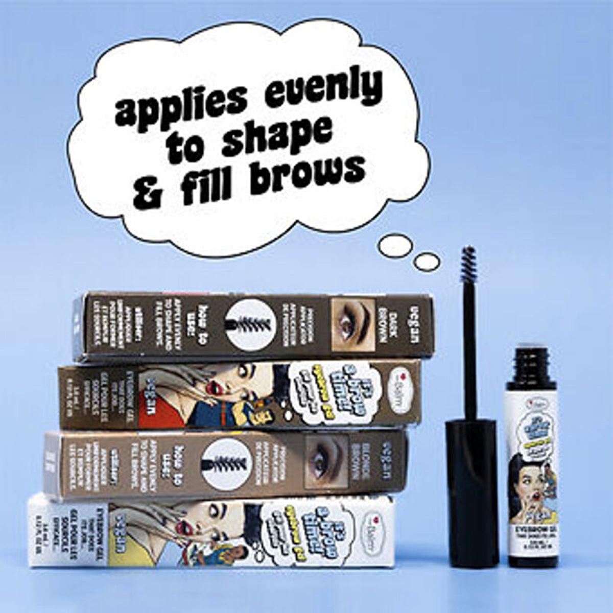 theBalm It's A Brow Time Brow Gel: Long-Lasting Eyebrow Mascara for Perfectly Shaped & Defined Brows