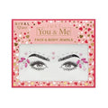 Rival Loves Me Face Jewels - Temporary Face Gems for Special Occasions & Cosmetic Accessories